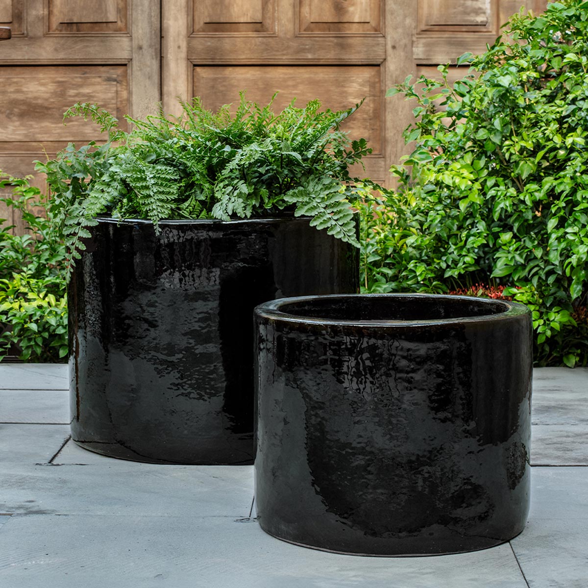 360 Planter in Glazed Obsidian