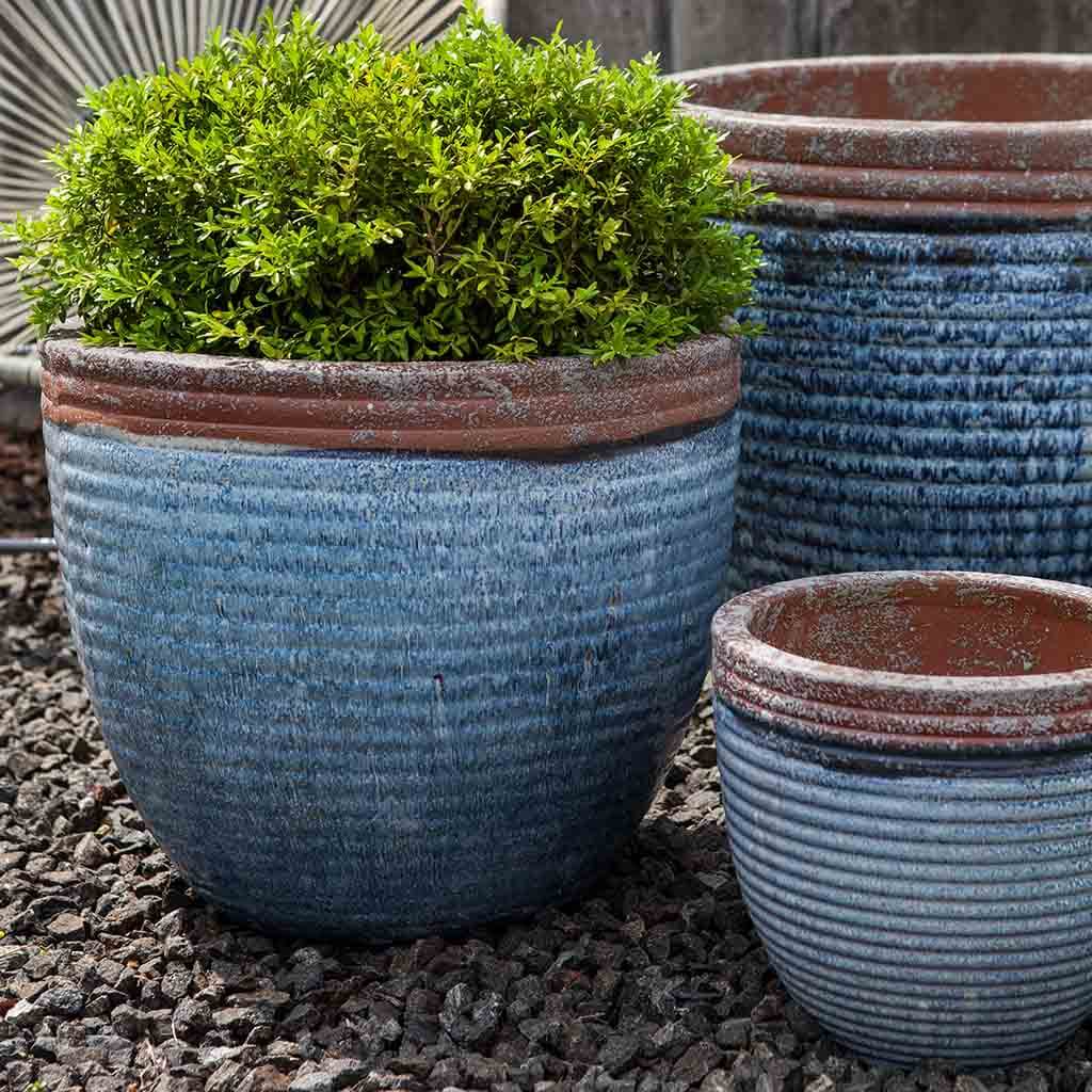 Nevis Planter Detail (terracotta In Beachcomber)