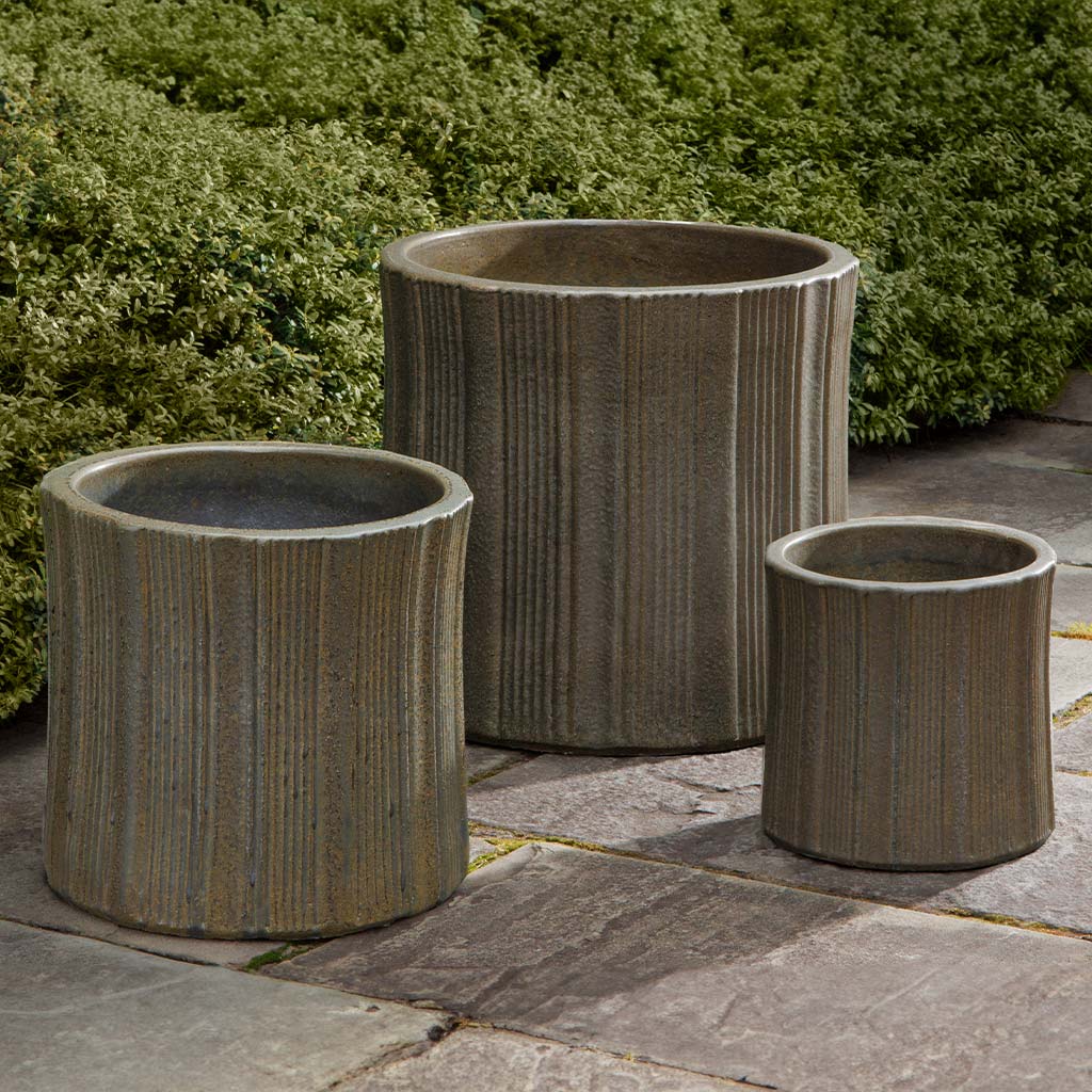 Brush Pot Planter Set (terracotta In Antique Glaze)