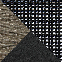 Aluminum Black, Webbing Keops Cocoa, Batyline Black