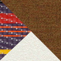 Aluminum White, Twitchell Red Barcode, Cushion Sunbrella Canvas Teak