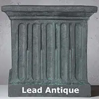 Cast Stone Finish Lead Antique