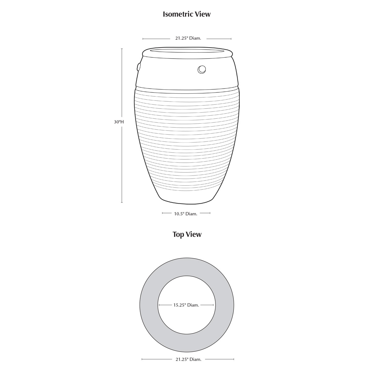 Catania Jar Specifications