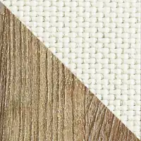 Drift Look Teak Original Finish, Cushion Sunbrella Sailcloths Sailor