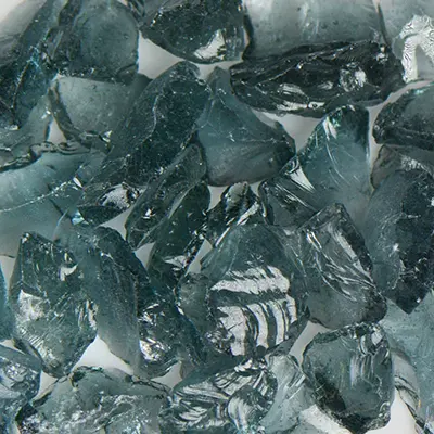 Gray Fire Glass
