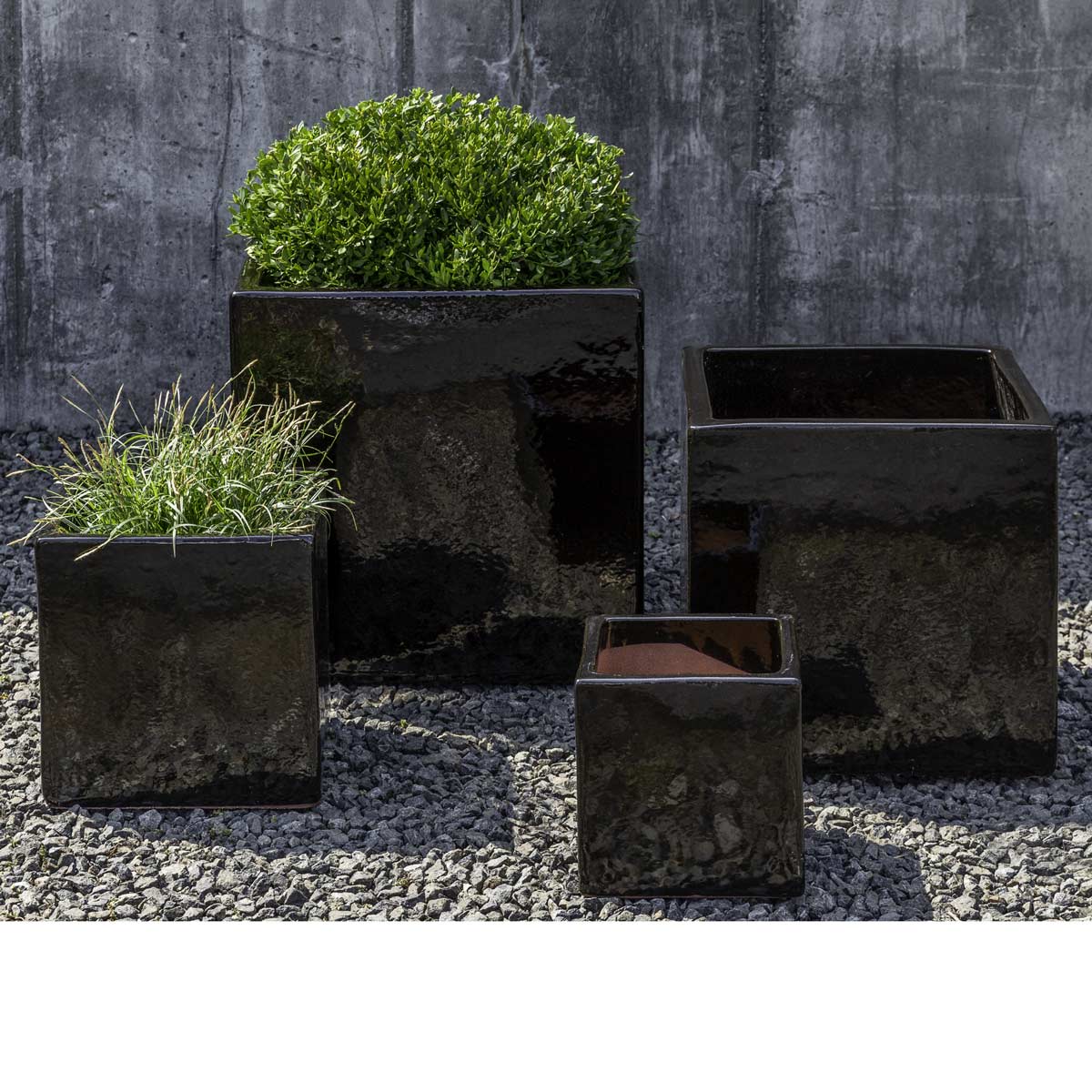 Hancock Planters (terracotta In Cola Glaze)