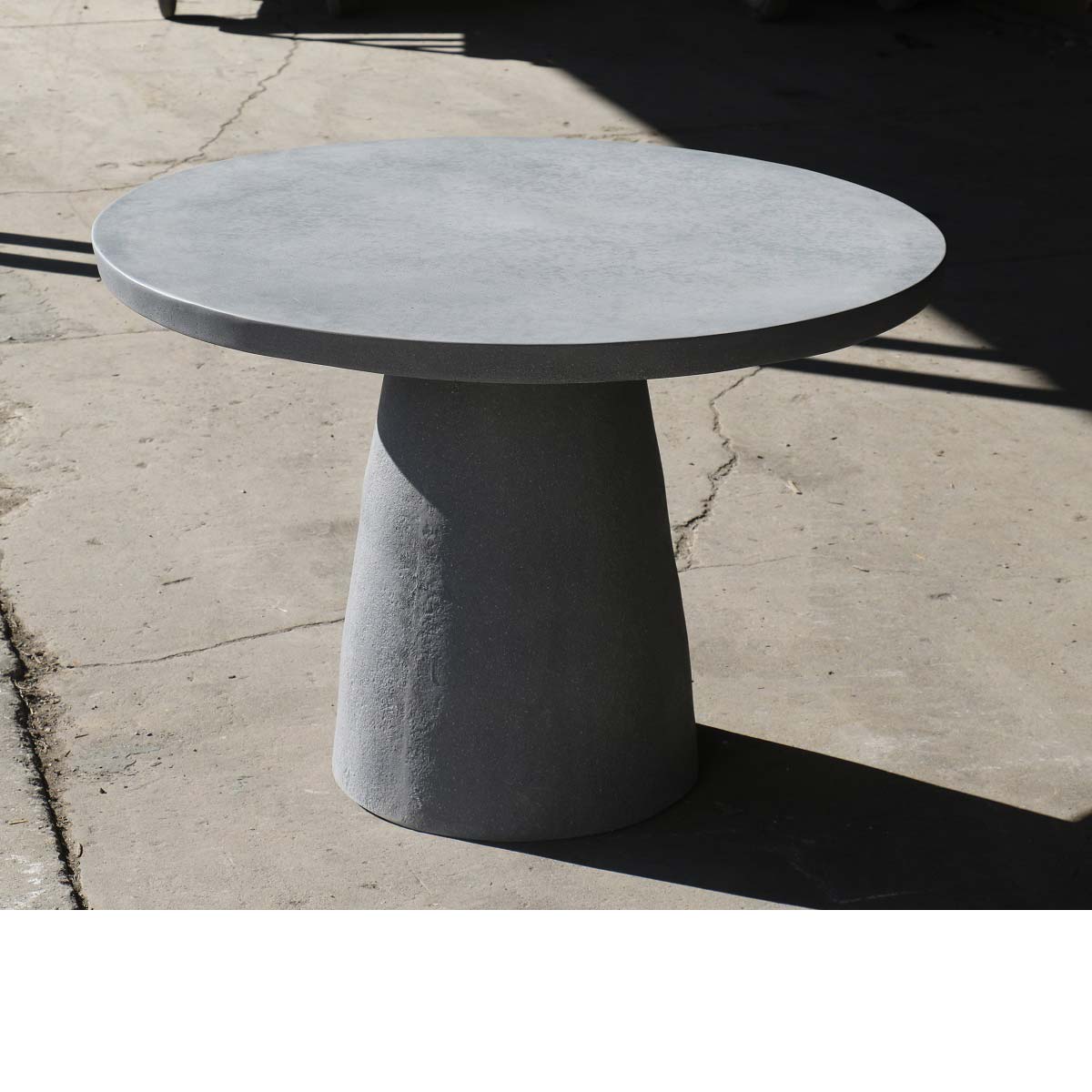 Hive Dining Table In Gray Stone