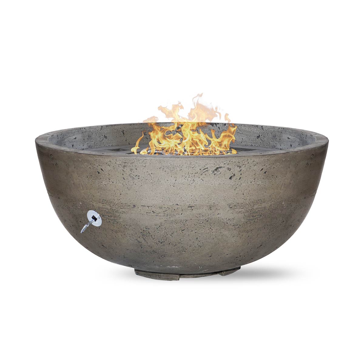 Moderno I Fire Pit (glass Fiber Reinforced Cement In Pewter)