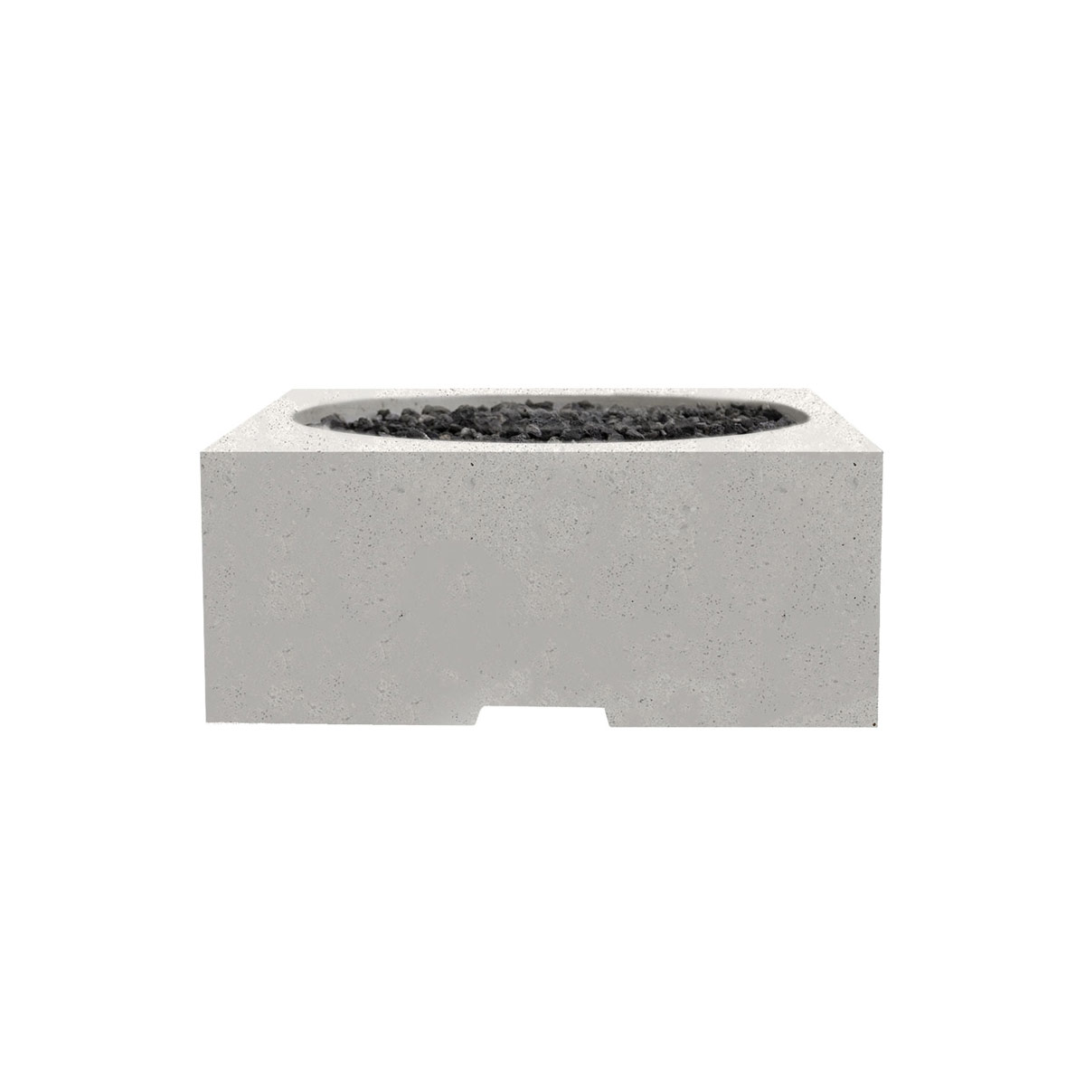 Piazza Fire Table (glass Fiber Reinforced Cement In Ultra White)