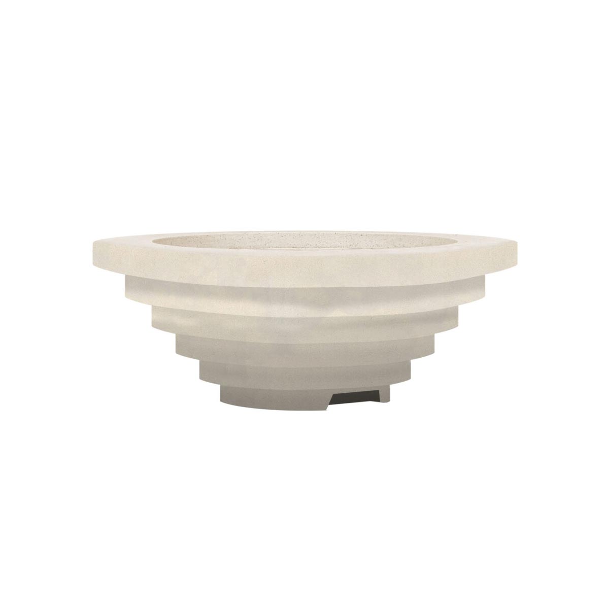 Triton Fire Bowl (glass Fiber Reinforced Cement In Coastal)