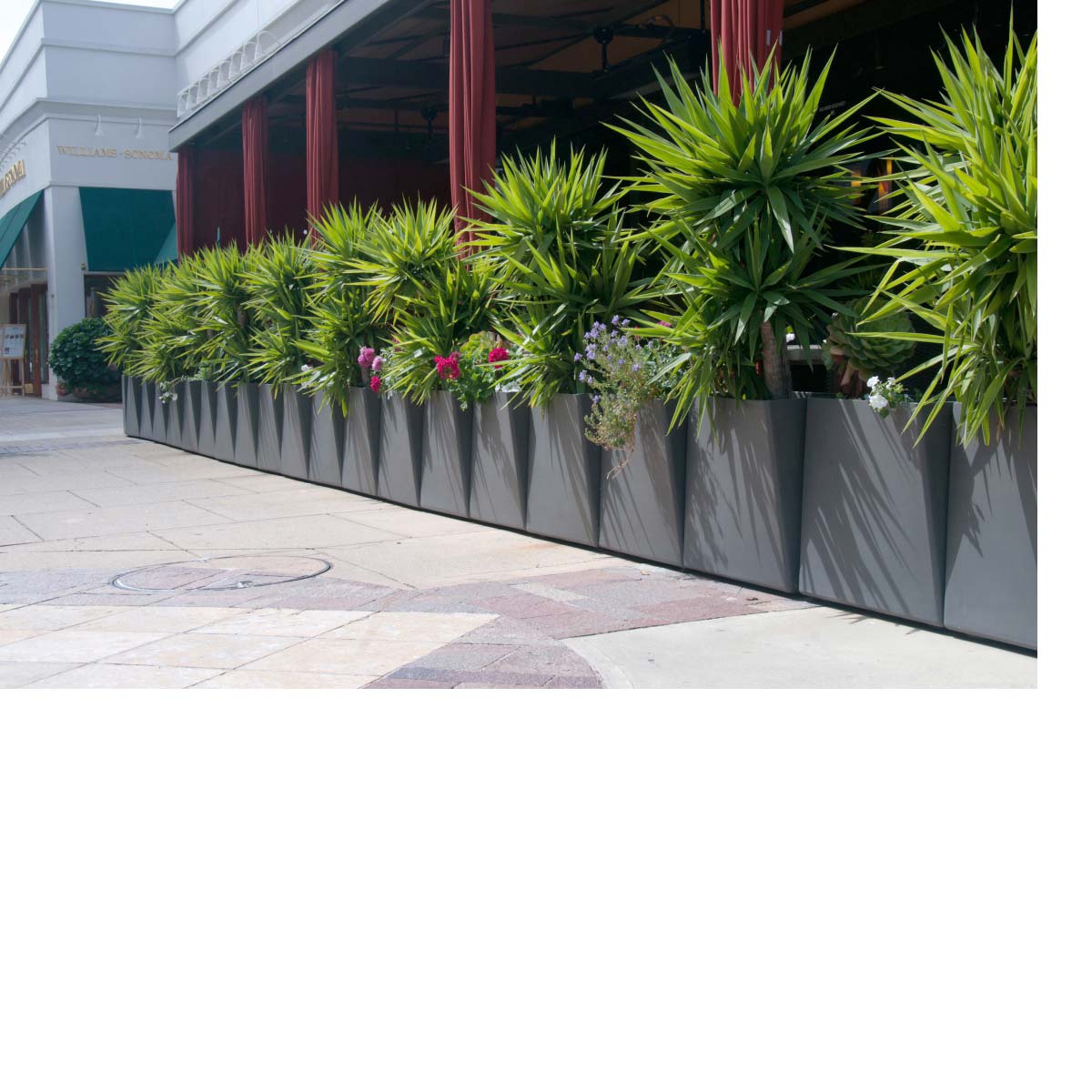 Twista Planters Material: Fiber Cement Finish: Anthracite