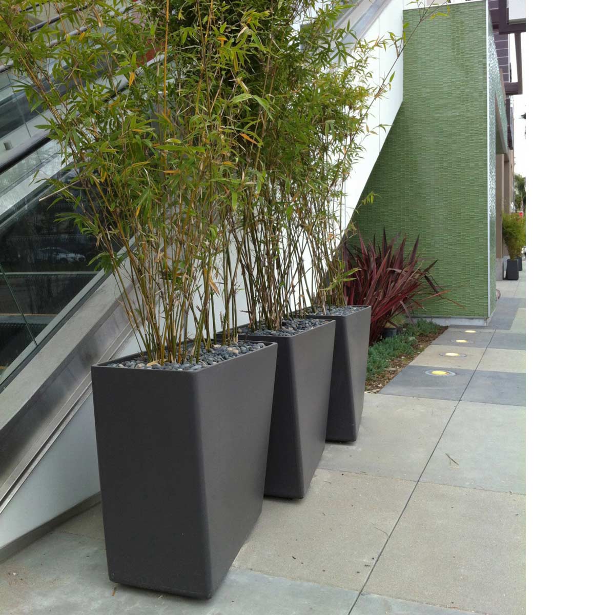 Twista Planters Material: Fiber Cement Finish: Anthracite