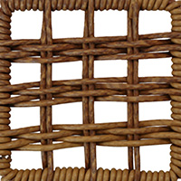 Wicker Round Honey