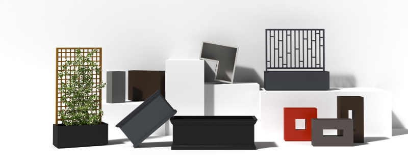 Aluminum rectangle planters aluminum planters are a great choice anywhere