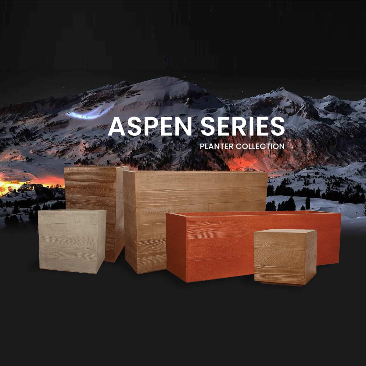 Aspen Series Planter Collection