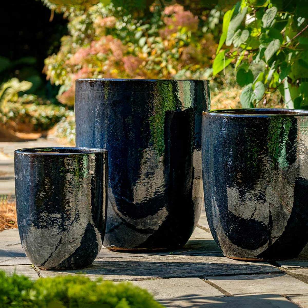 Brantome Planters (terracotta In Ink Glaze)