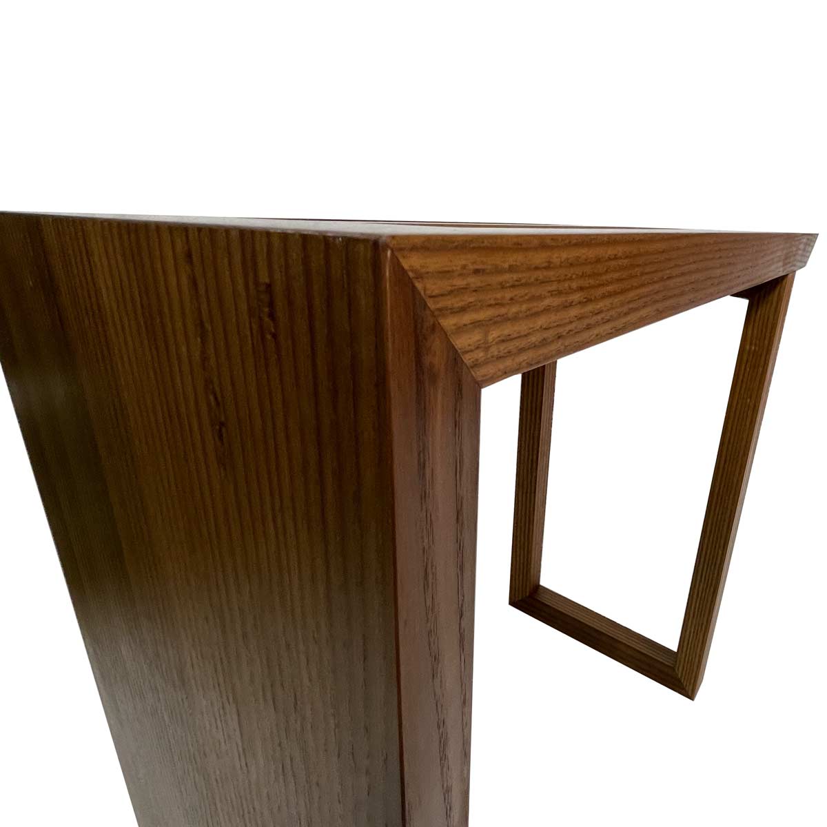 Canti Side Table Ash Medium Thermal Wood Oil Finish