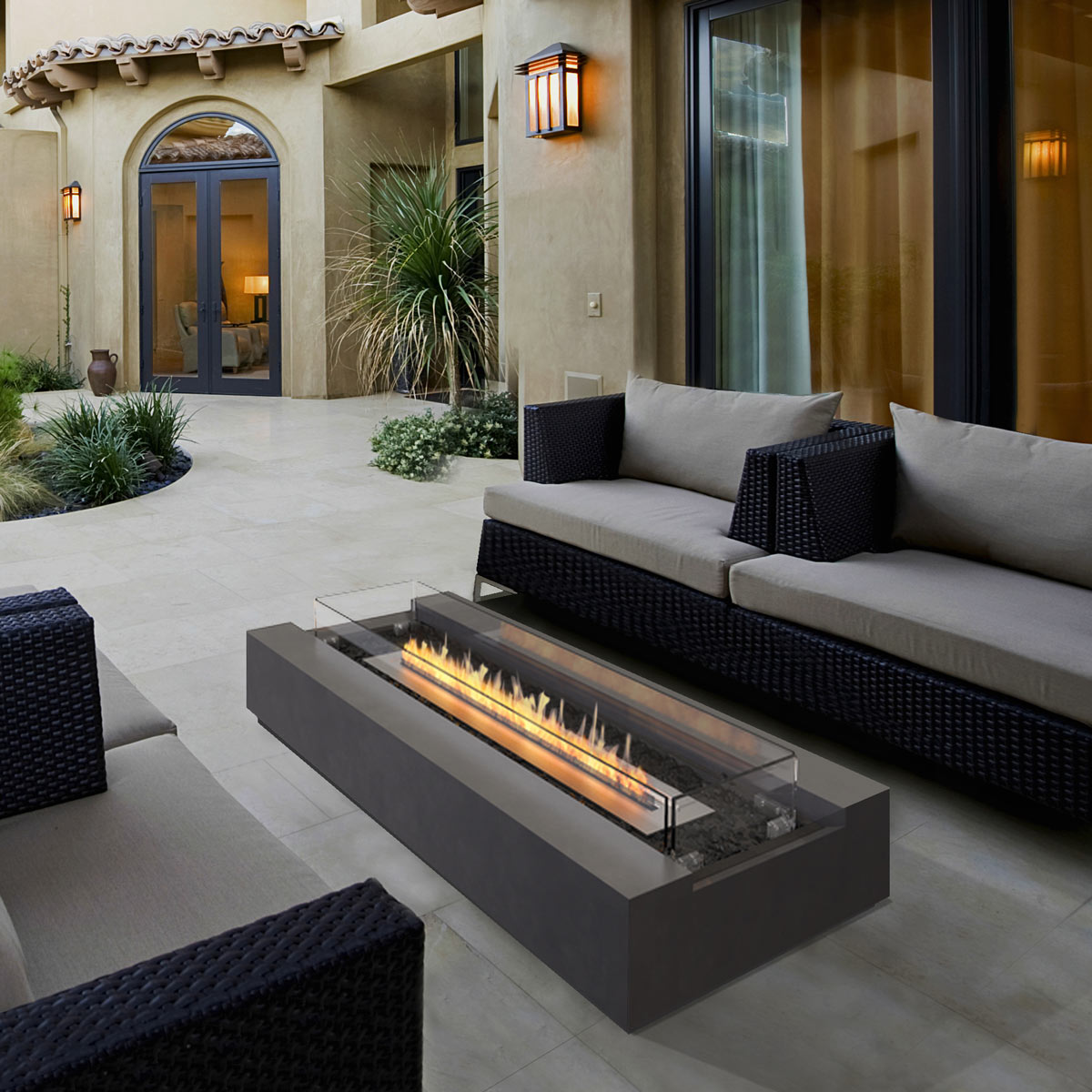 Cosmo 50 Fire Pit Table (concrete In Natural)