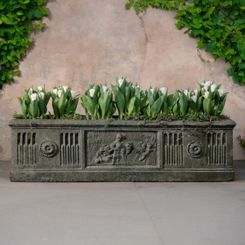 Crittenden Planter (Cast Stone in English Lead)
