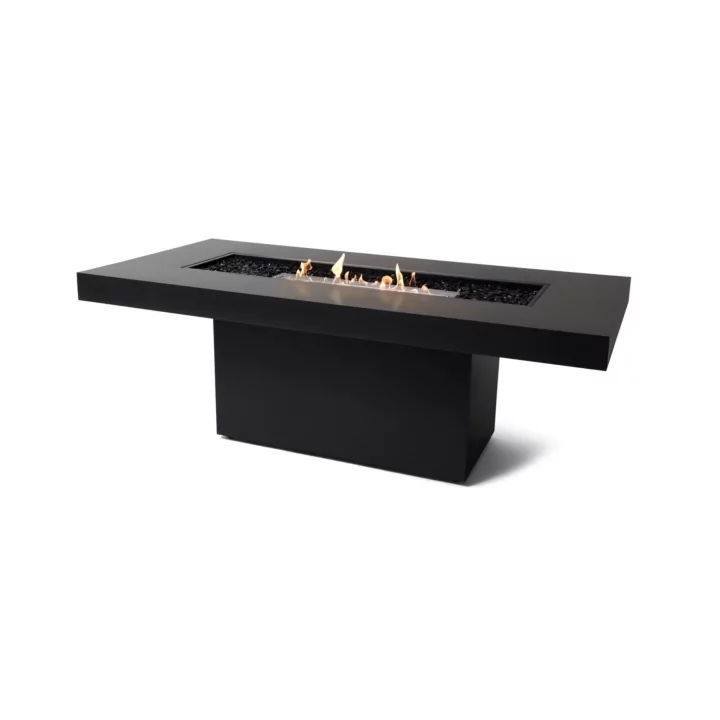 esf-gin-90-dining-fire-table-fluid-graphite-ethanol-ss Esf Gin 90 Dining Fire Table Fluid Graphite Ethanol Ss