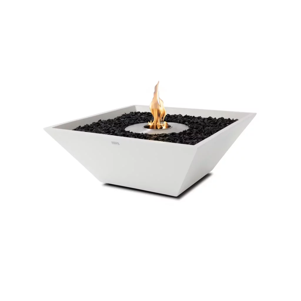 Nova 850 with bone finish outdoor concrete centerpiece