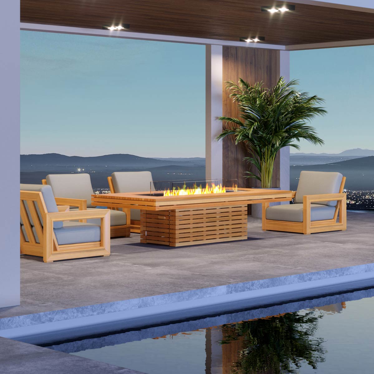 gin-90-chat-firepit-table Gin 90 Chat Firepit Table outdoor table with fire pit