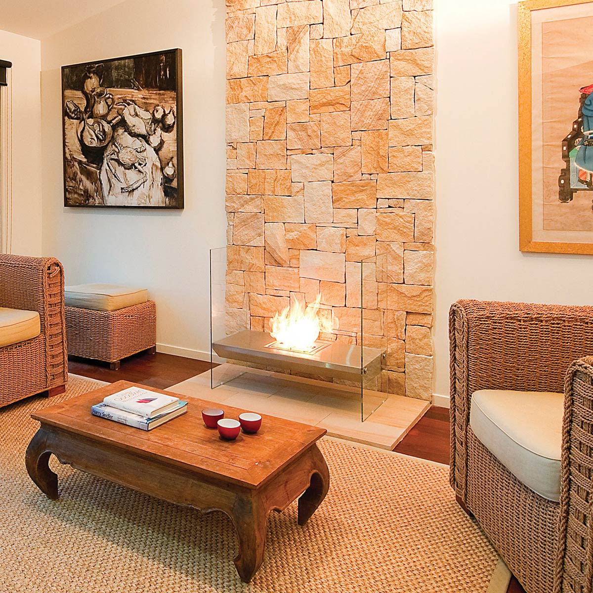 Igloo Designer Fireplace Residential Application