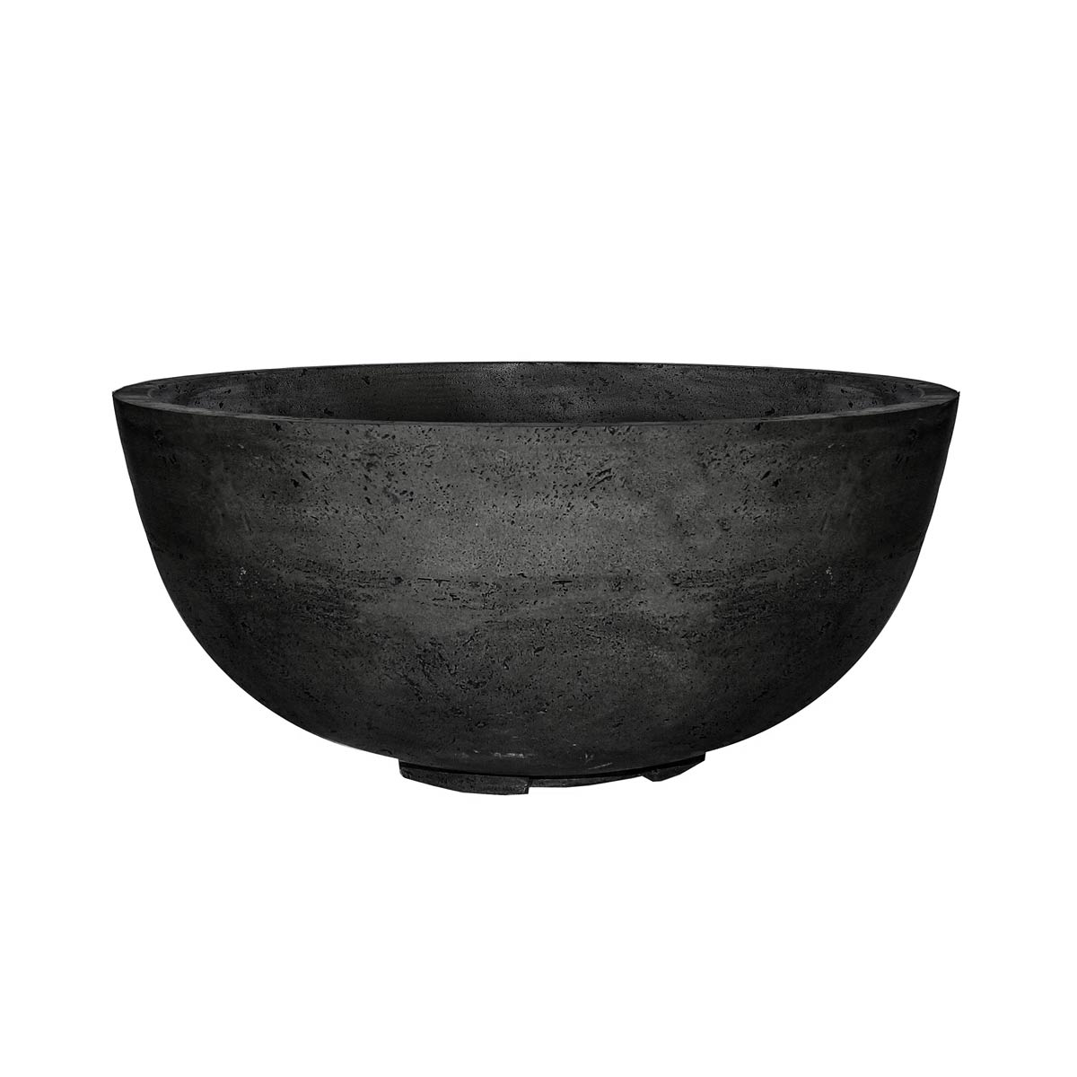 Moderno I Fire Pit (glass Fiber Reinforced Cement In Ebony)