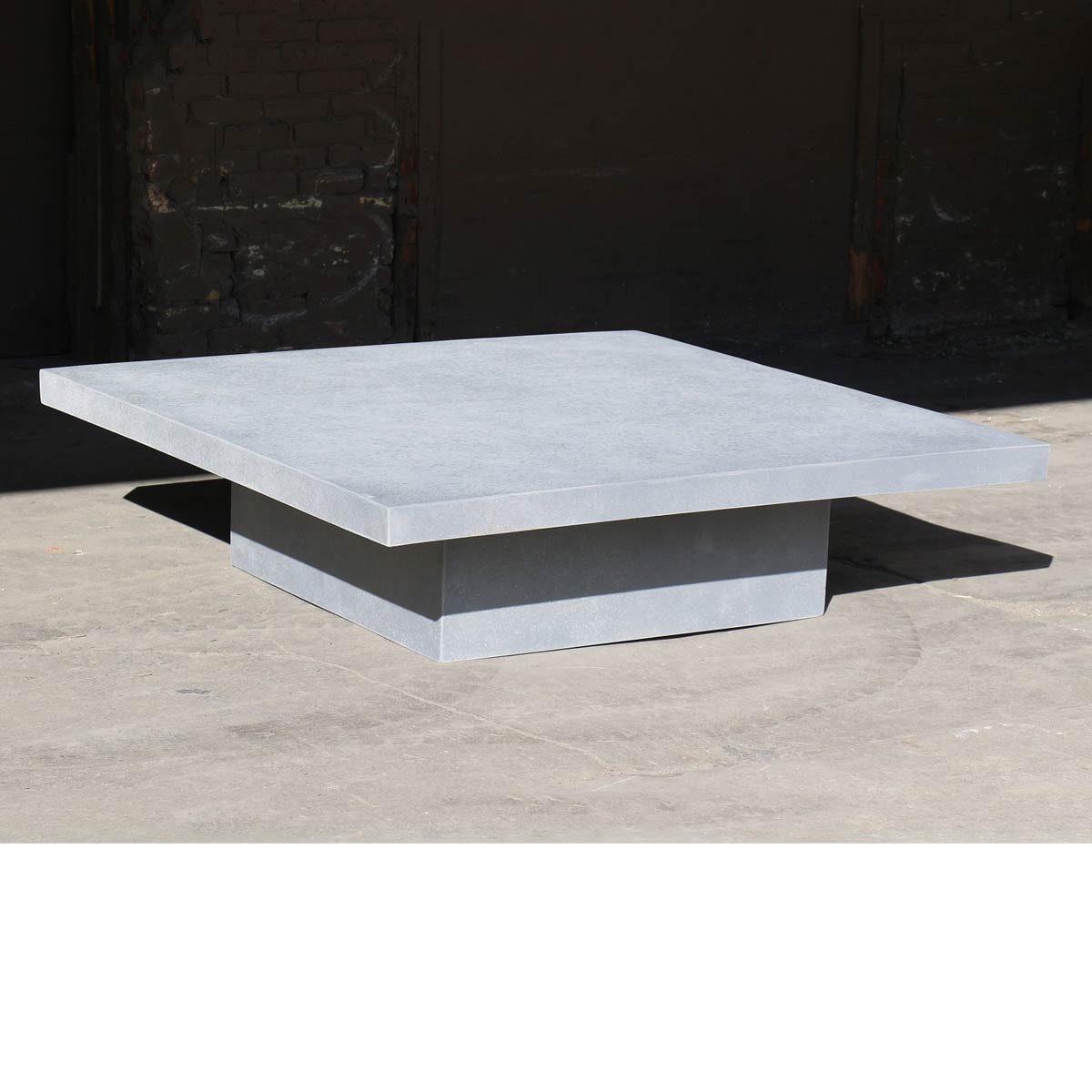 Slab Cocktail Table (fiberglass Resin And Aggregate In Keystone)