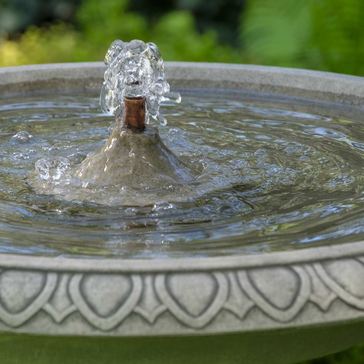 Soane Fountain Detail Material: Cast Stone Finish: Alpine Stone