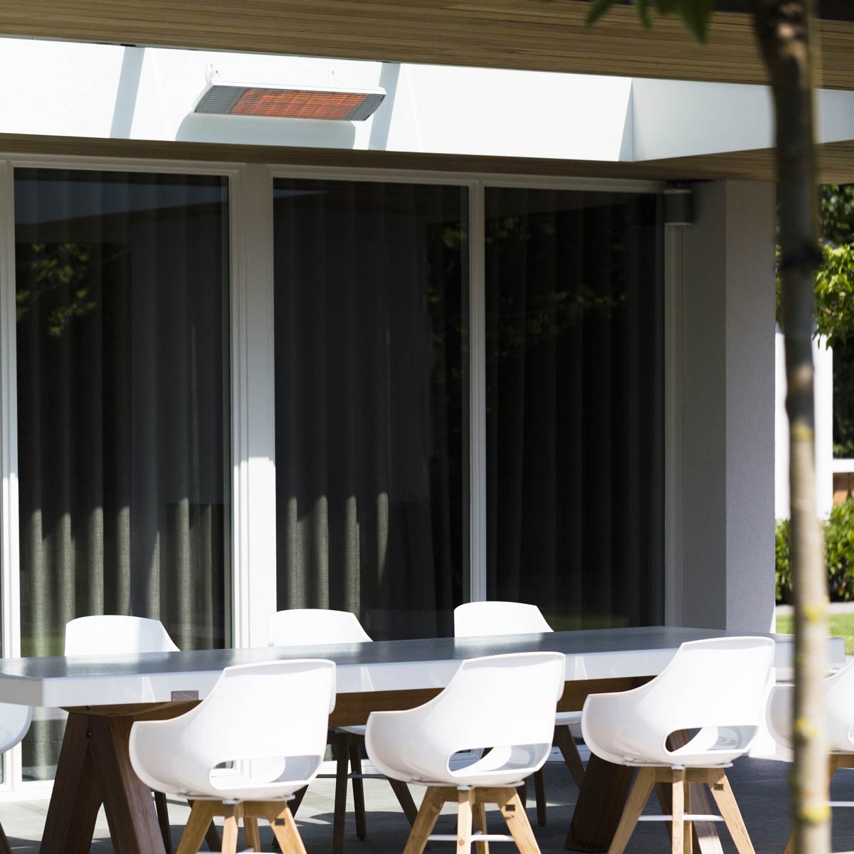 Spot 2800w Electric Radiant Heaters (in White)