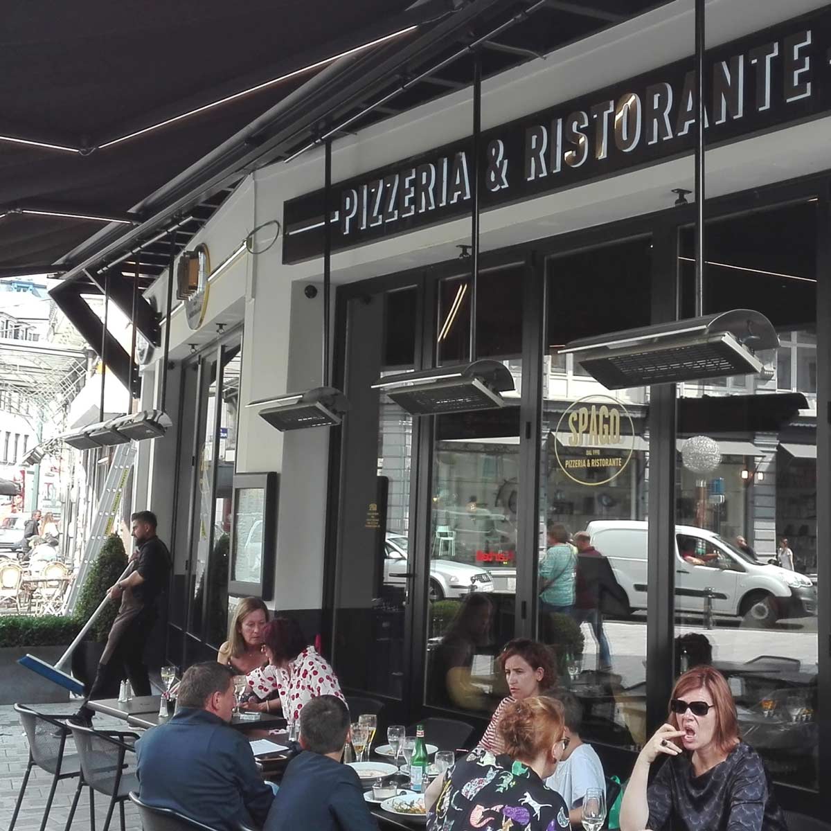 Spot 2800w Electric Radiant Heaters Commercial