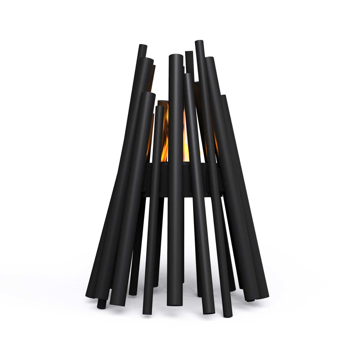 Stix Portable Fire Pit, Black
