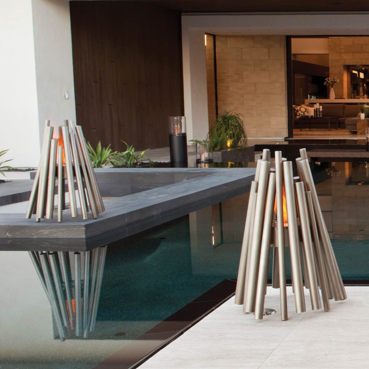 Stix Portable Fire Pits, Stainless Steel