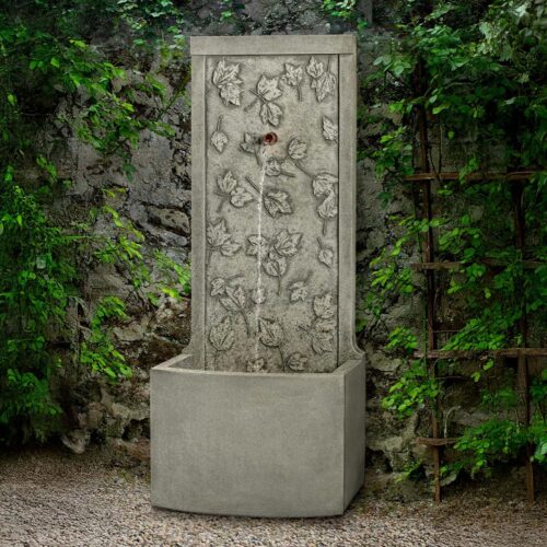 Sugar Hill Wall Fountain FT-462 (Cast Stone in Alpine Stone)