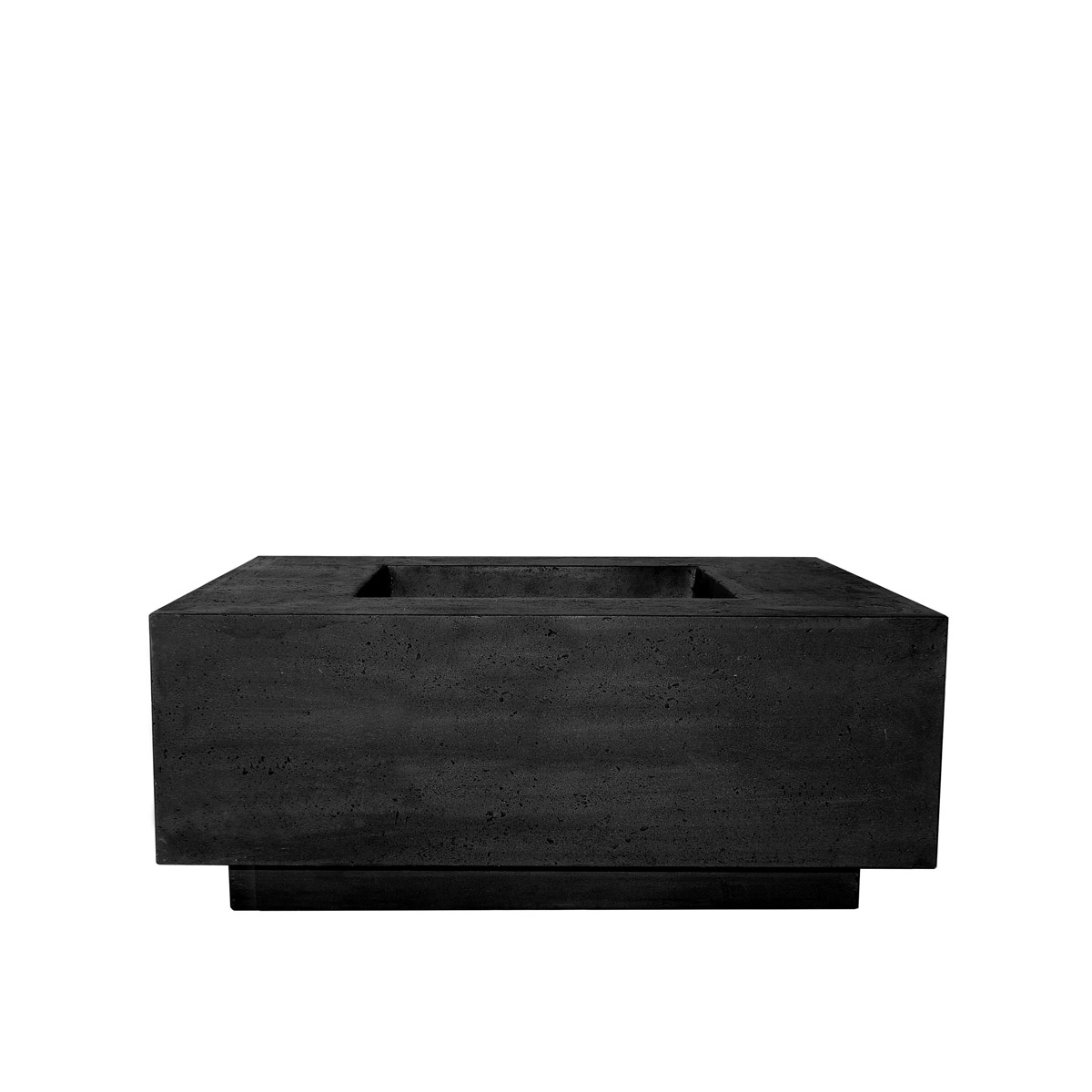 Tavola 42 Fire Table (gfrc In Ebony)