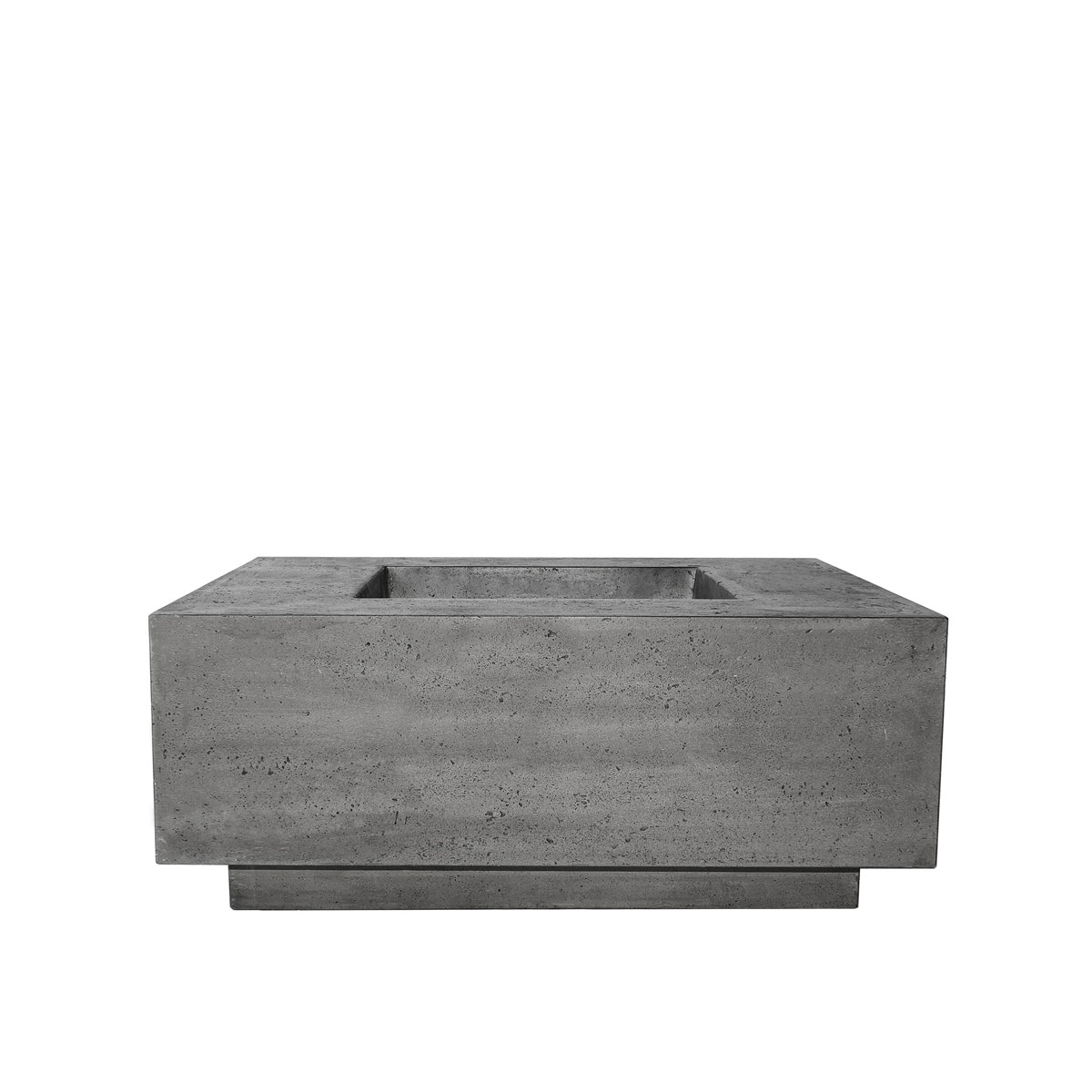 Tavola 42 Fire Table (gfrc In Pewter)