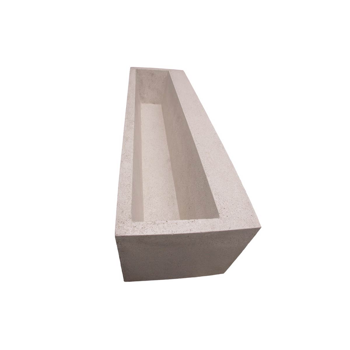 Terrace Planter 68" (fiberglass Resin And Aggregate In Natural Stone Finish)