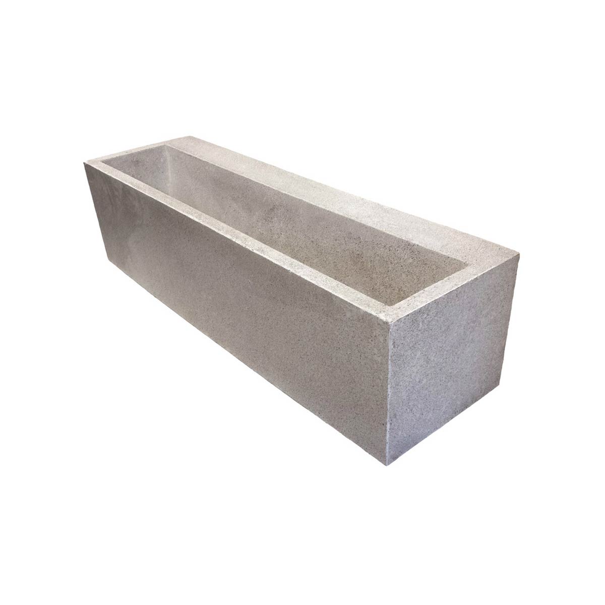 Terrace Planter 68" (fiberglass Resin And Aggregate In Natural Stone Finish)